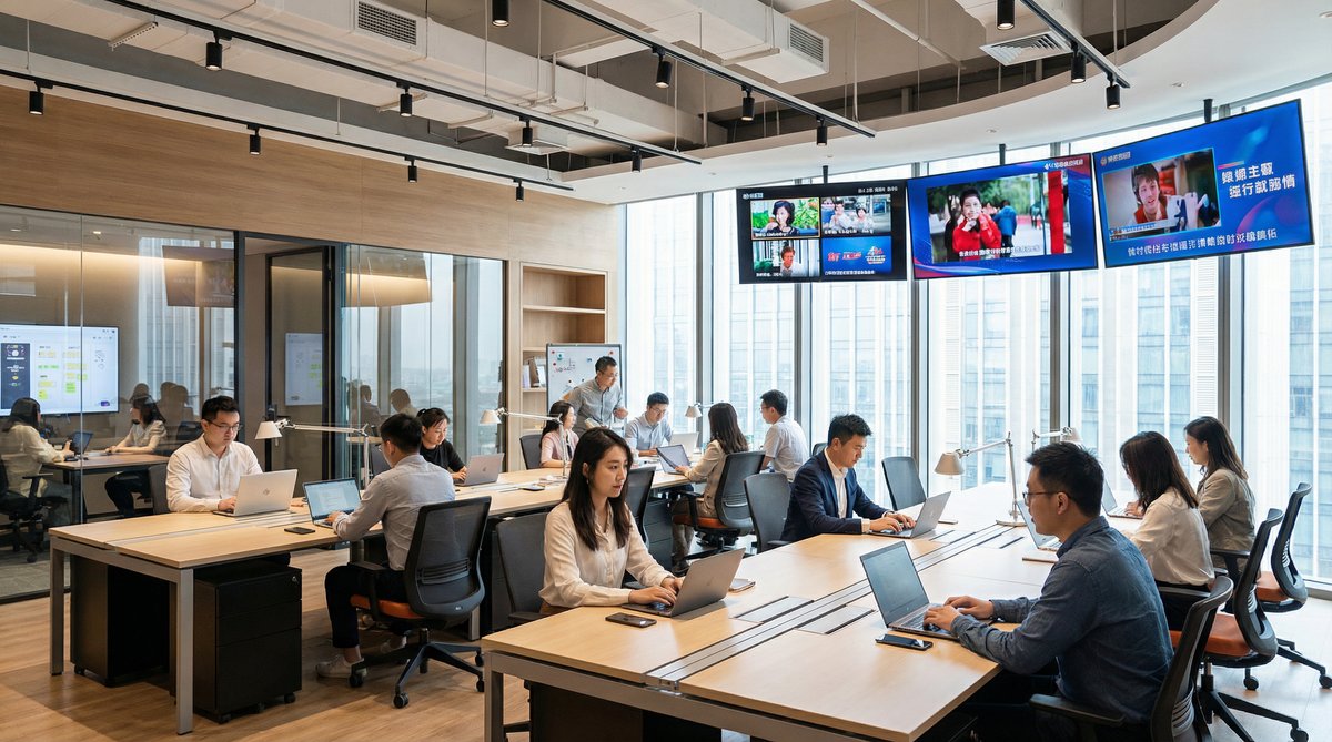 海角传媒公司办公室